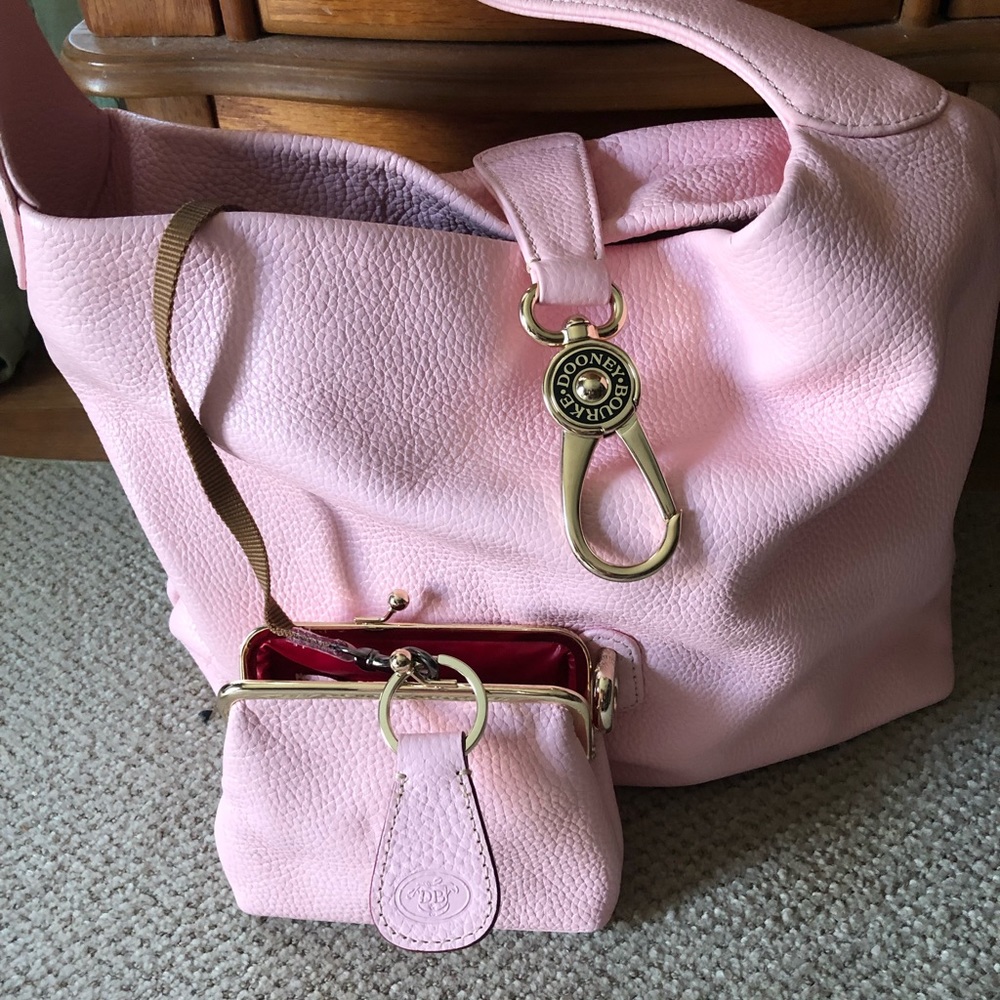 Dooney&Burke Set-baby pink